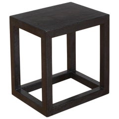 Karl Springer Black Lizard Parsons Cube Table