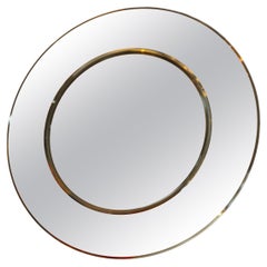 Karl Springer Circular Wall Mirror 1970s
