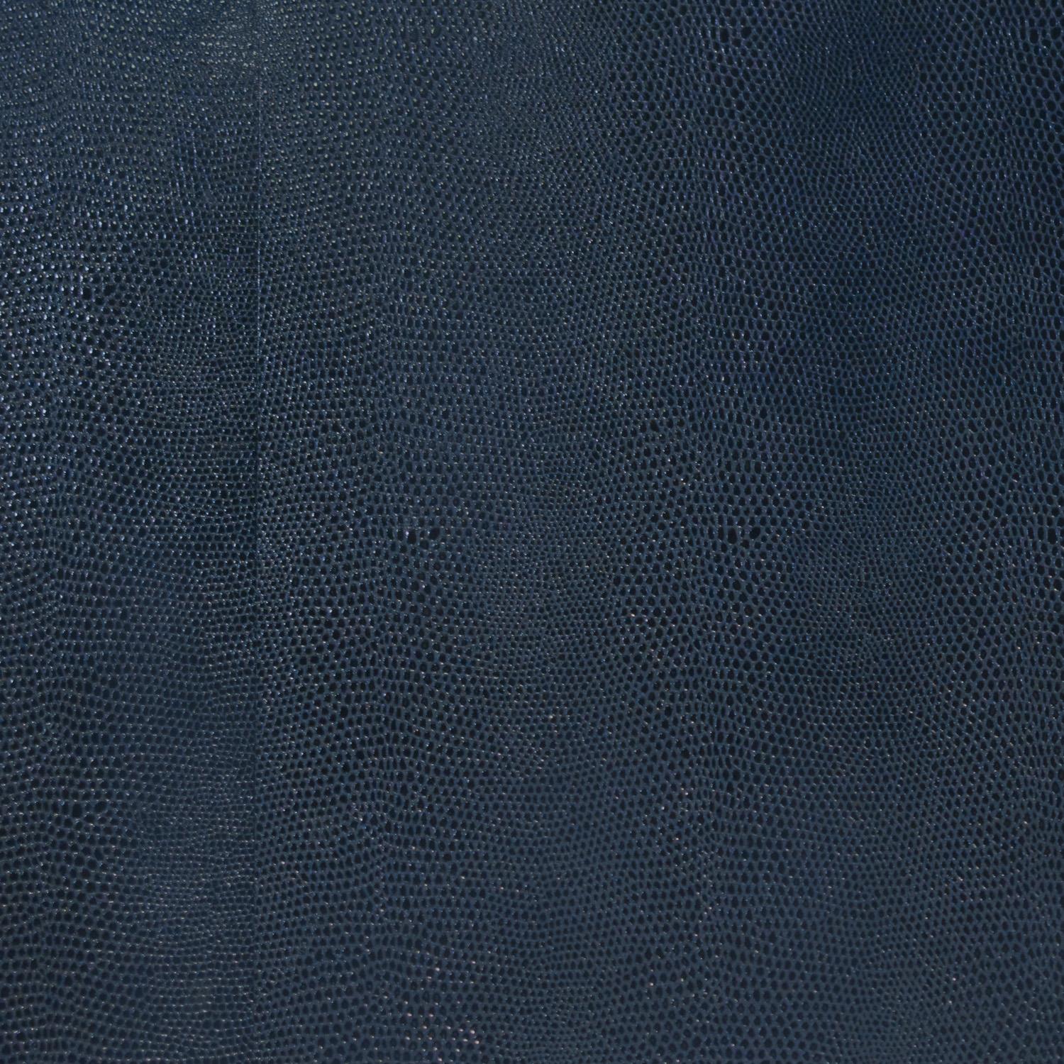 Karl Springer Coffee Table in Embossed Reptile Leather 1988 (Signed & Dated) In Excellent Condition In New York, NY