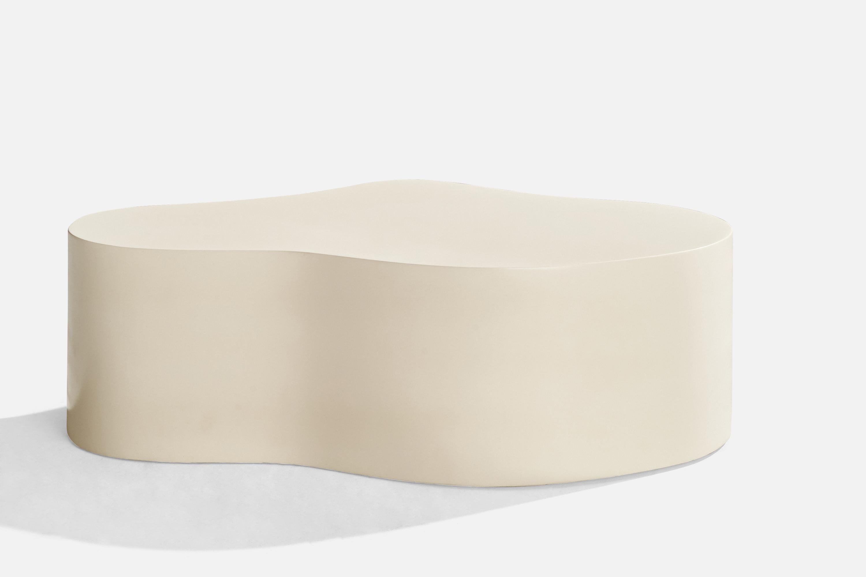 Late 20th Century Karl Springer, Coffee Table, Wood, USA, 1980s For Sale