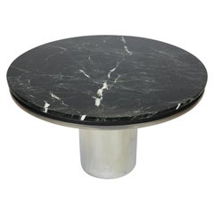 Karl Springer Custom Marble Table Karl Springer Custom Marble Table