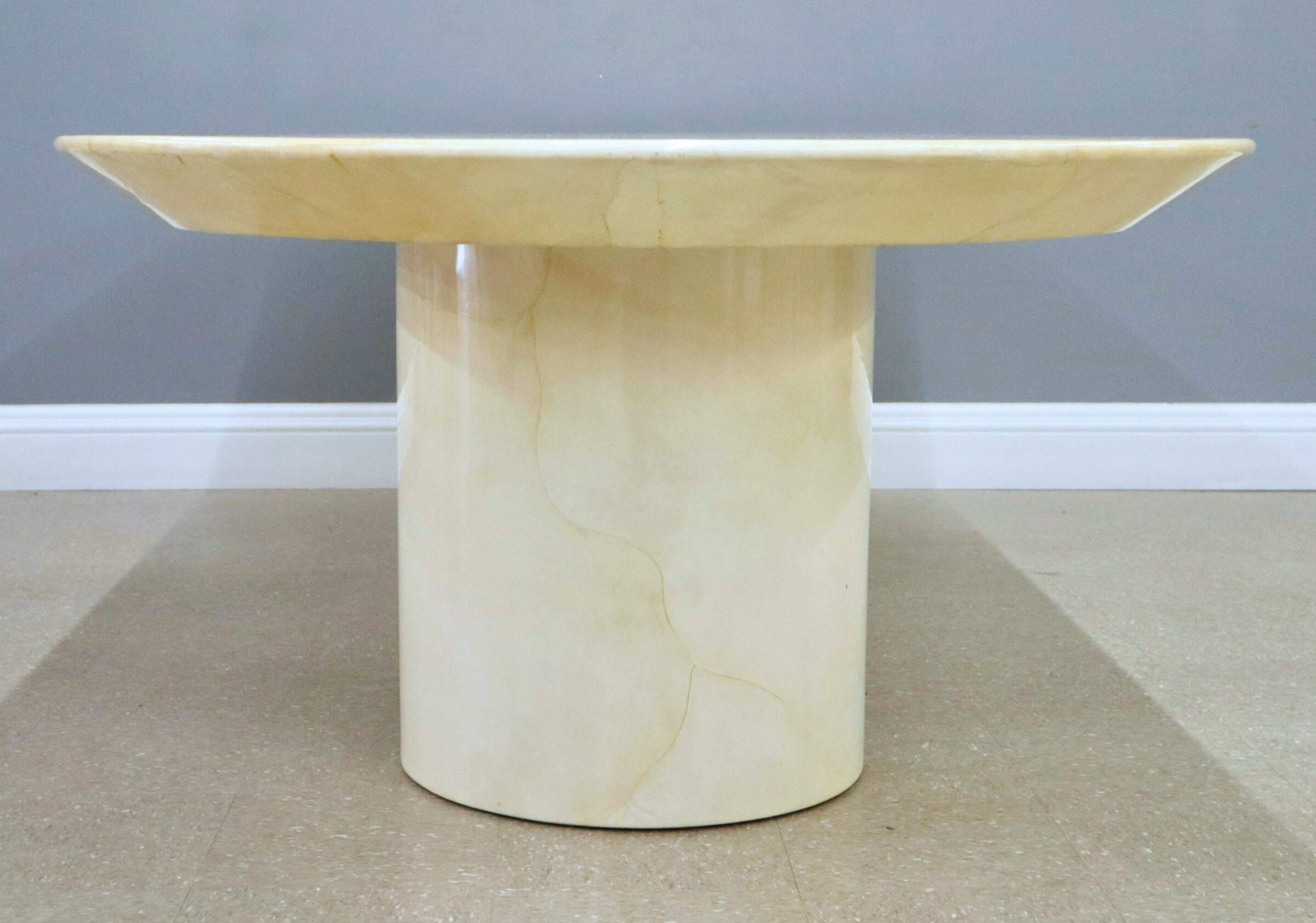 Mesa de comedor Karl Springer sólo sin sillas en venta 10