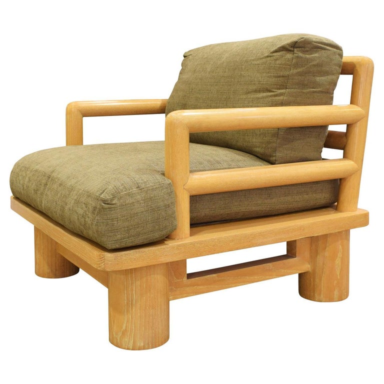 Karl Springer Dowelwood Lounge Chair, 1980s For Sale at 1stDibs | the  springer lounge, springer lounge