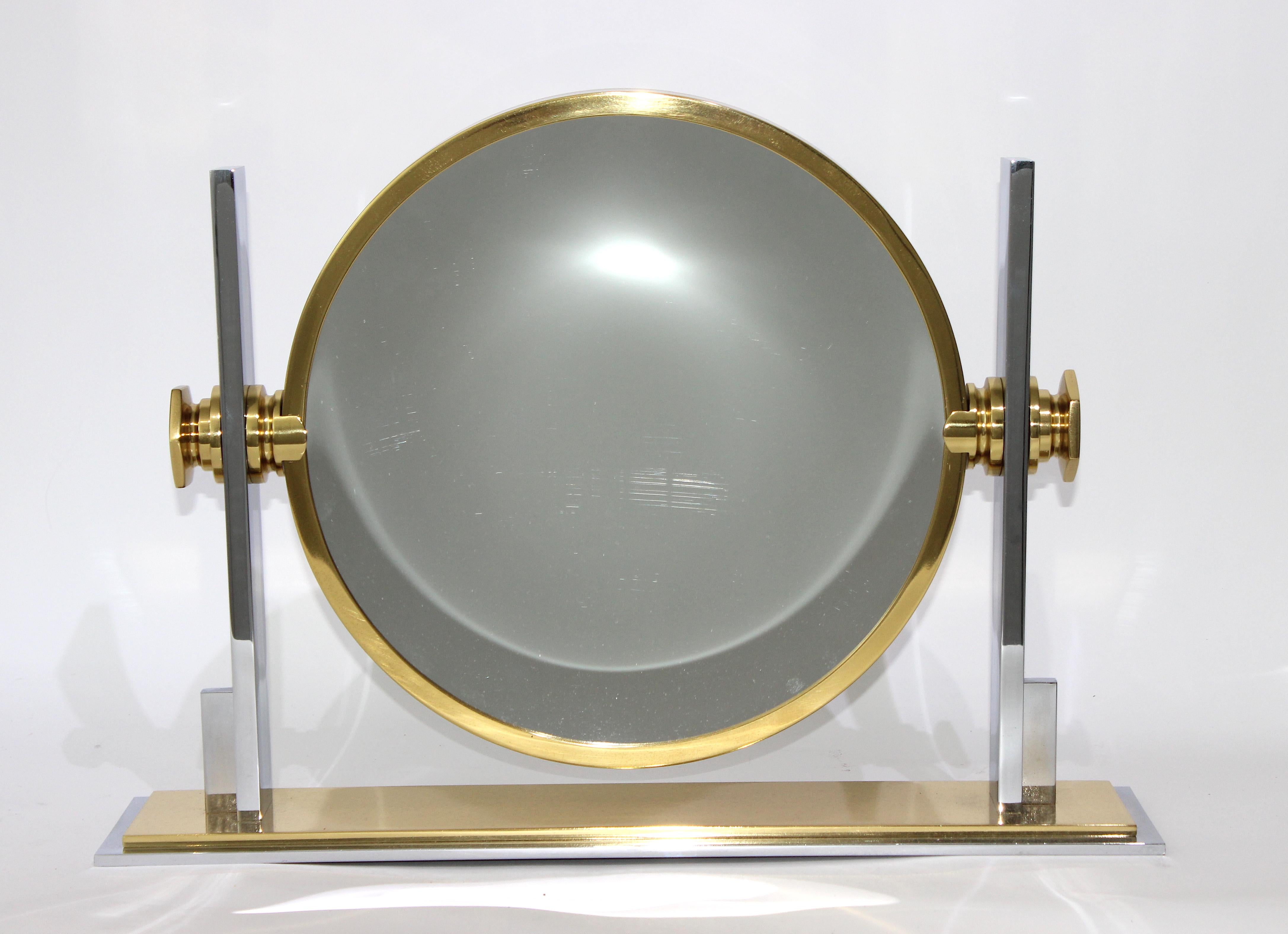 Art Deco Karl Springer Dressing Table Mirror