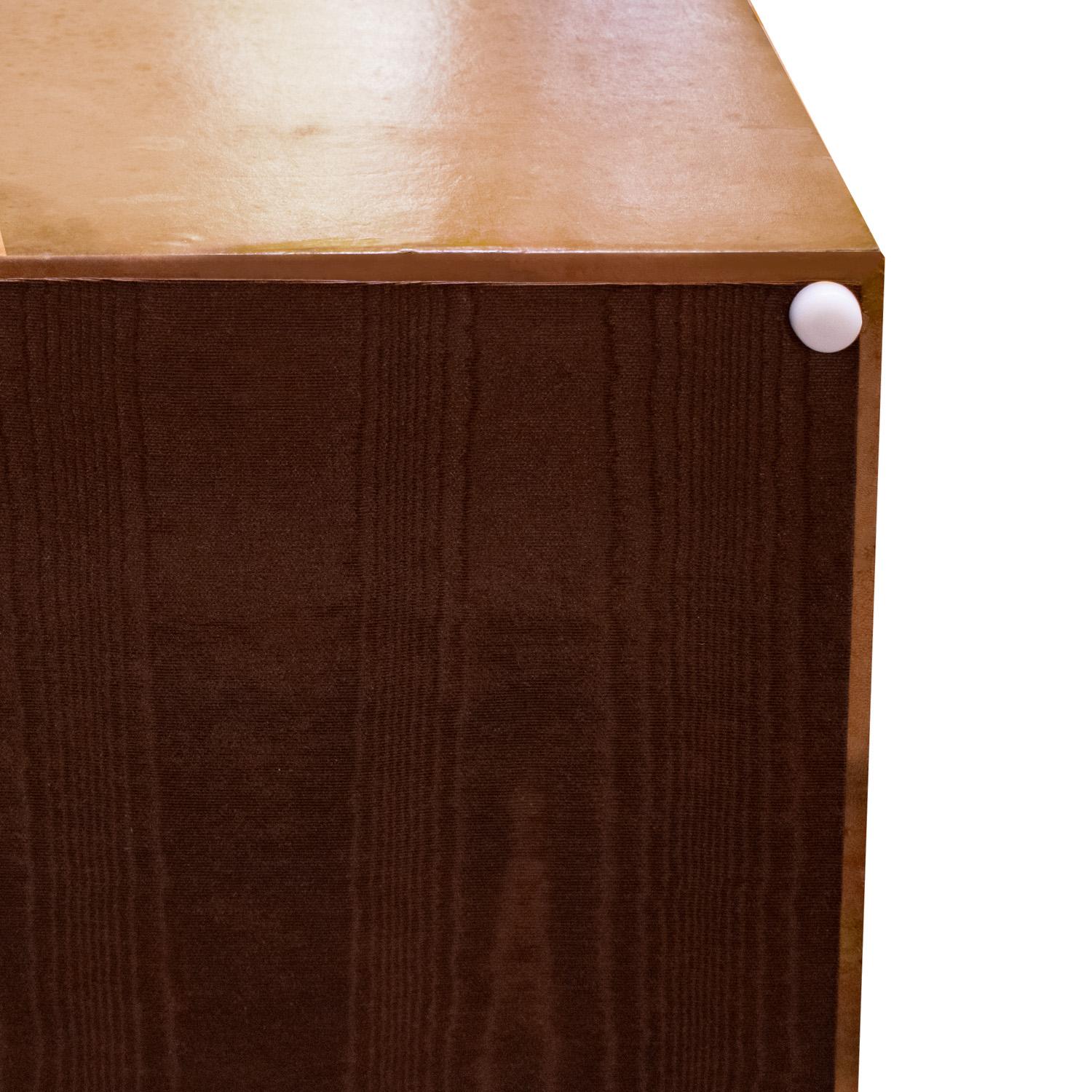 Karl Springer Exceptional Box Table In Leather 1976-1978 For Sale 1