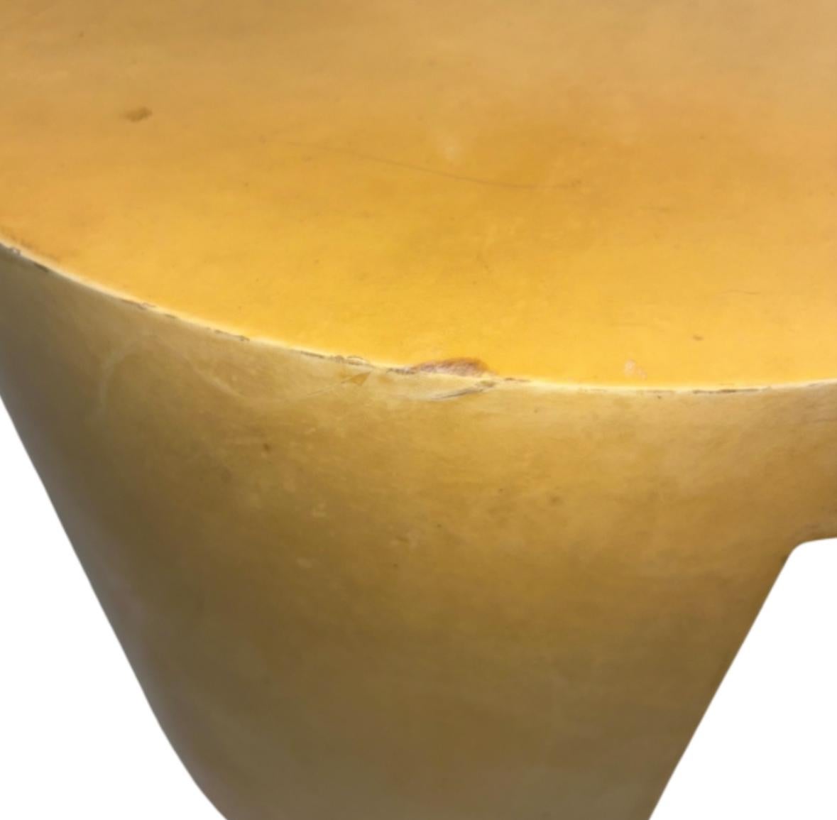 Karl Springer Lacquered Goatskin Parchment Coffee Table

In Original Condition with some small imperfections as shown in photos

1970s

