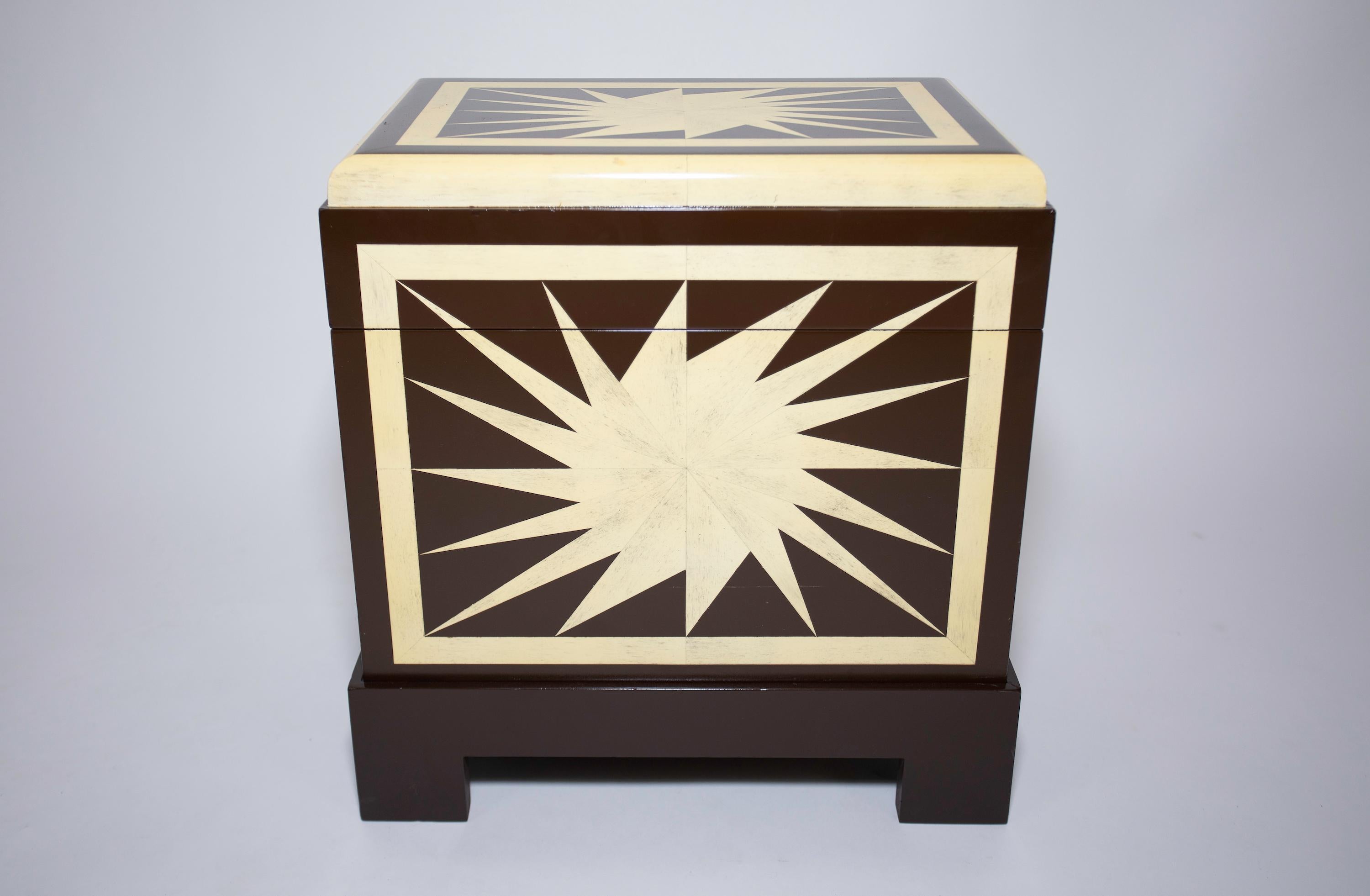Karl Springer Kyoto Box / Table In Good Condition For Sale In West Palm Beach, FL