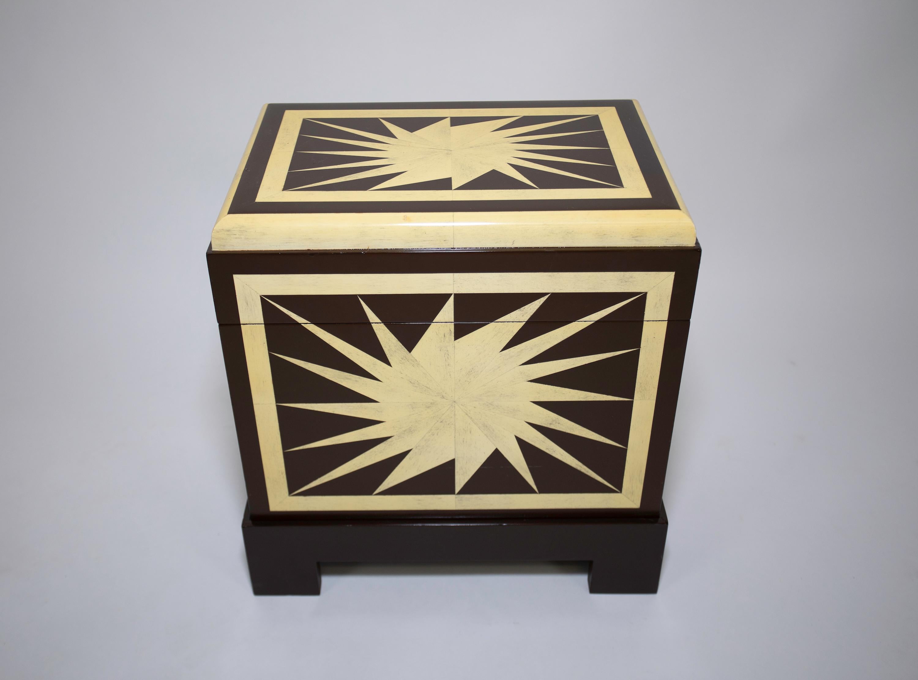 Late 20th Century Karl Springer Kyoto Box / Table For Sale