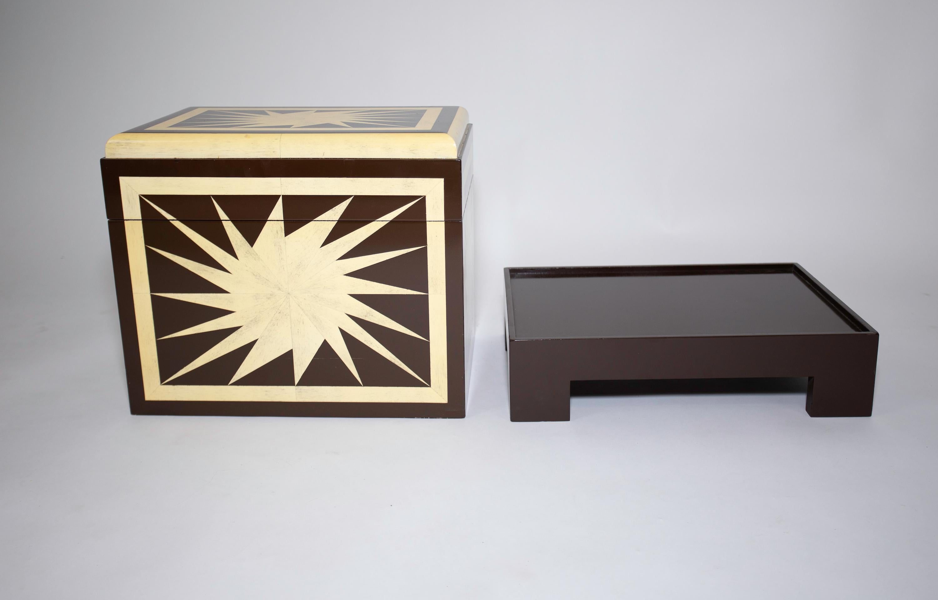 Boîte / table Kyoto de Karl Springer en vente 3