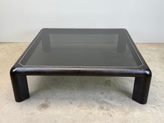 Karl Springer Grande Tavolo da Caffè "Mark II" Firmato