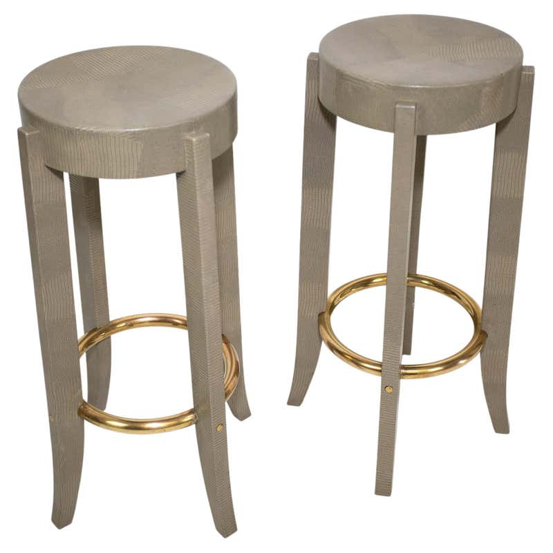 Steel Spring Stool at 1stDibs
