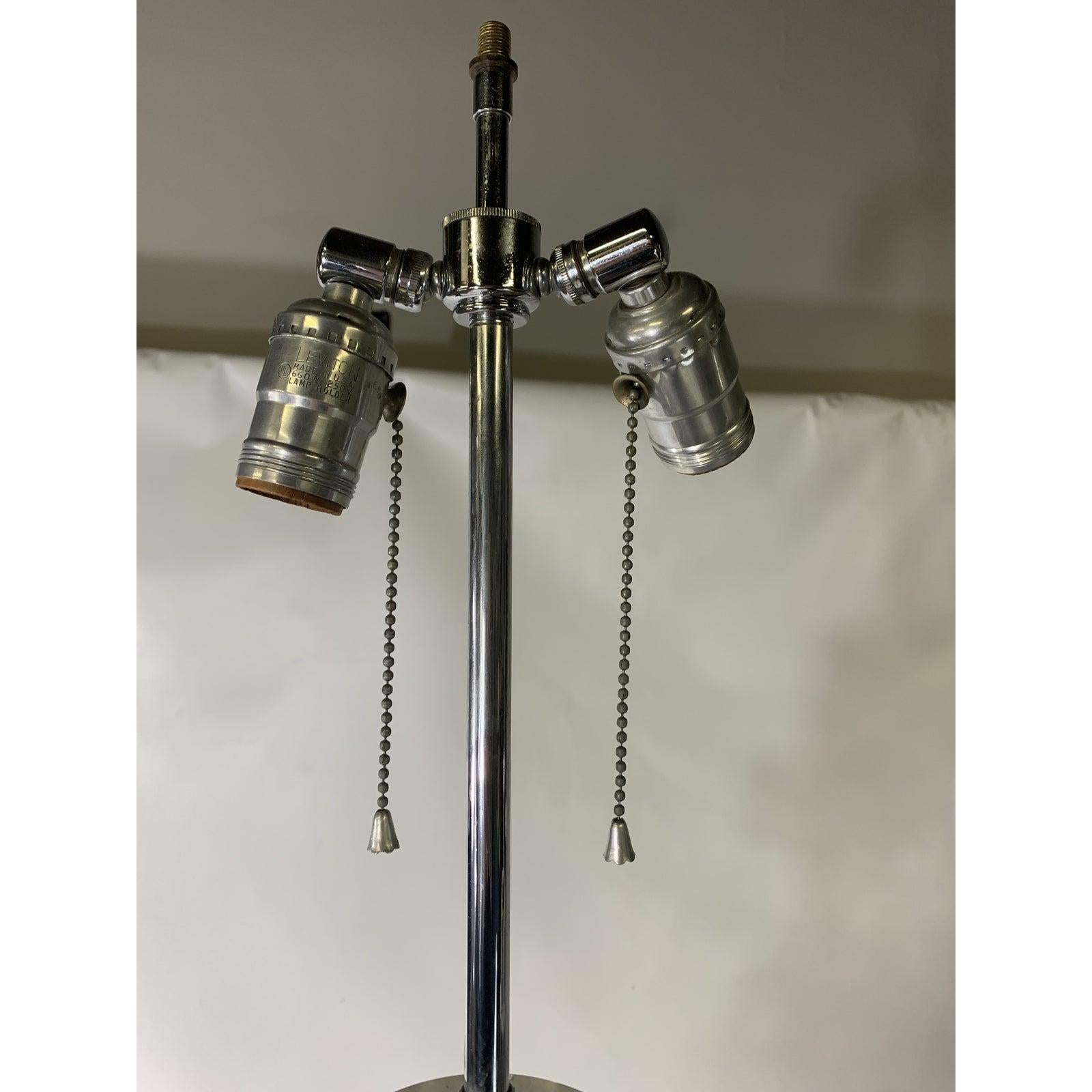 Karl Springer Mid Century Solid Lucite Table Lamps, a Pair In Good Condition In Esperance, NY