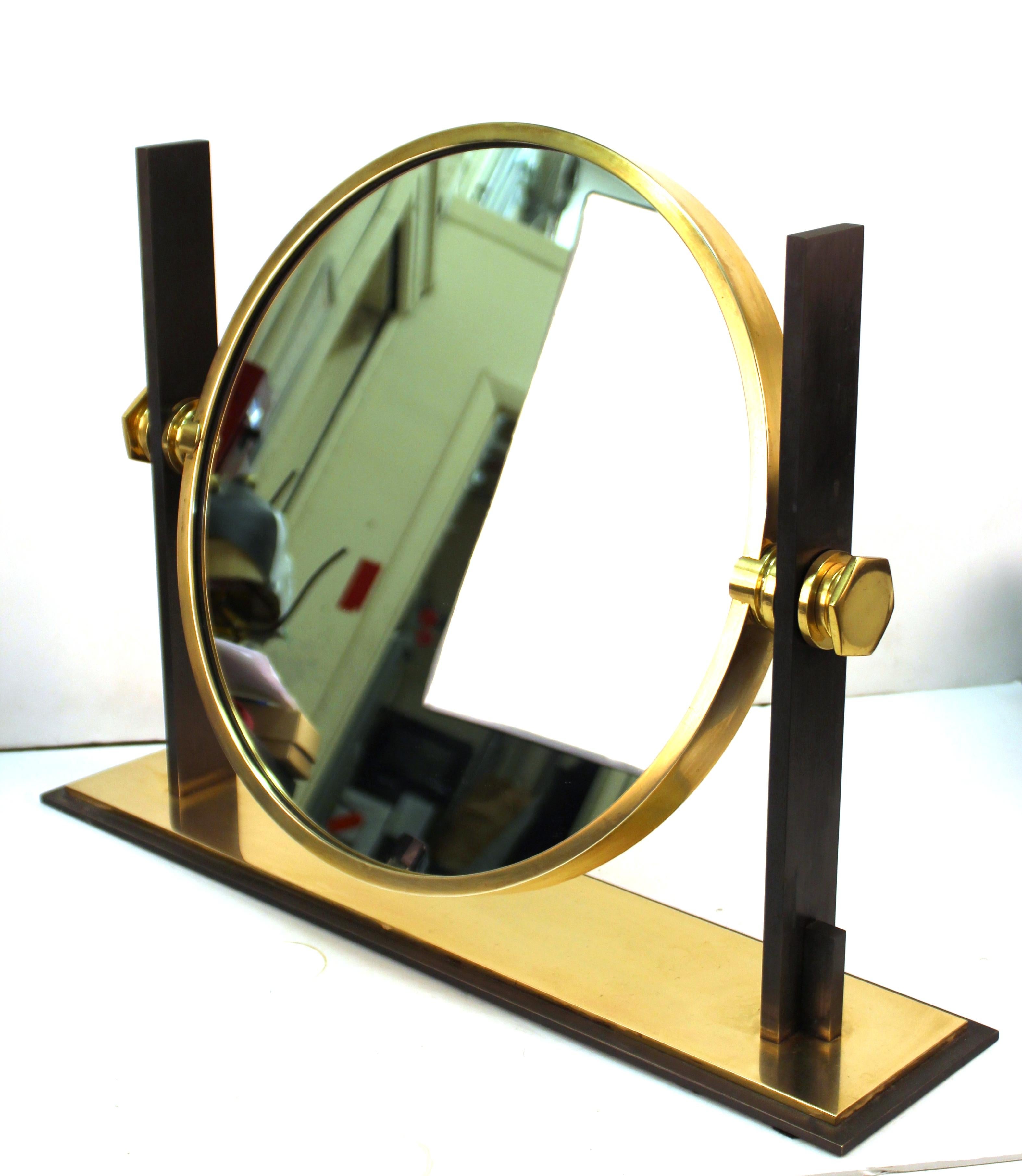 Karl Springer Modern Vanity or Table Mirror 2