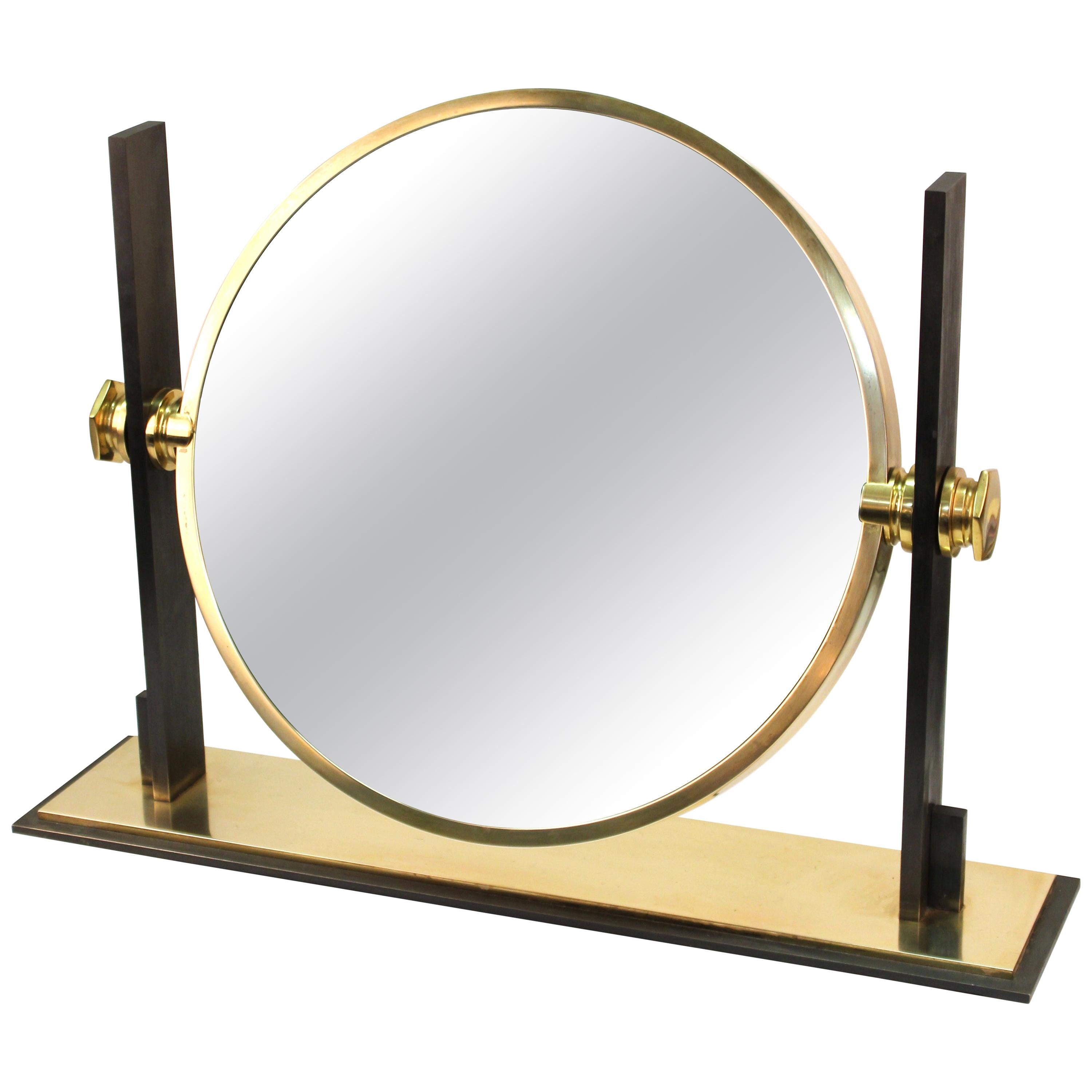 Karl Springer Modern Vanity or Table Mirror