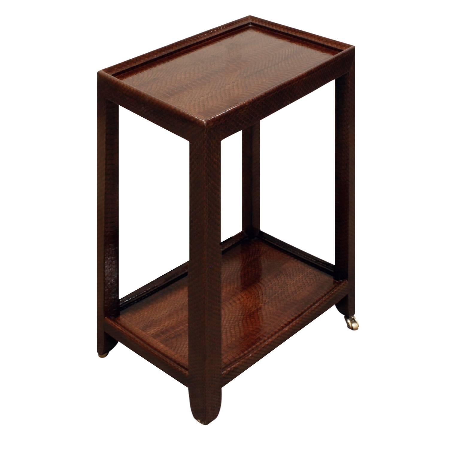 Mid-Century Modern Karl Springer Pair of 