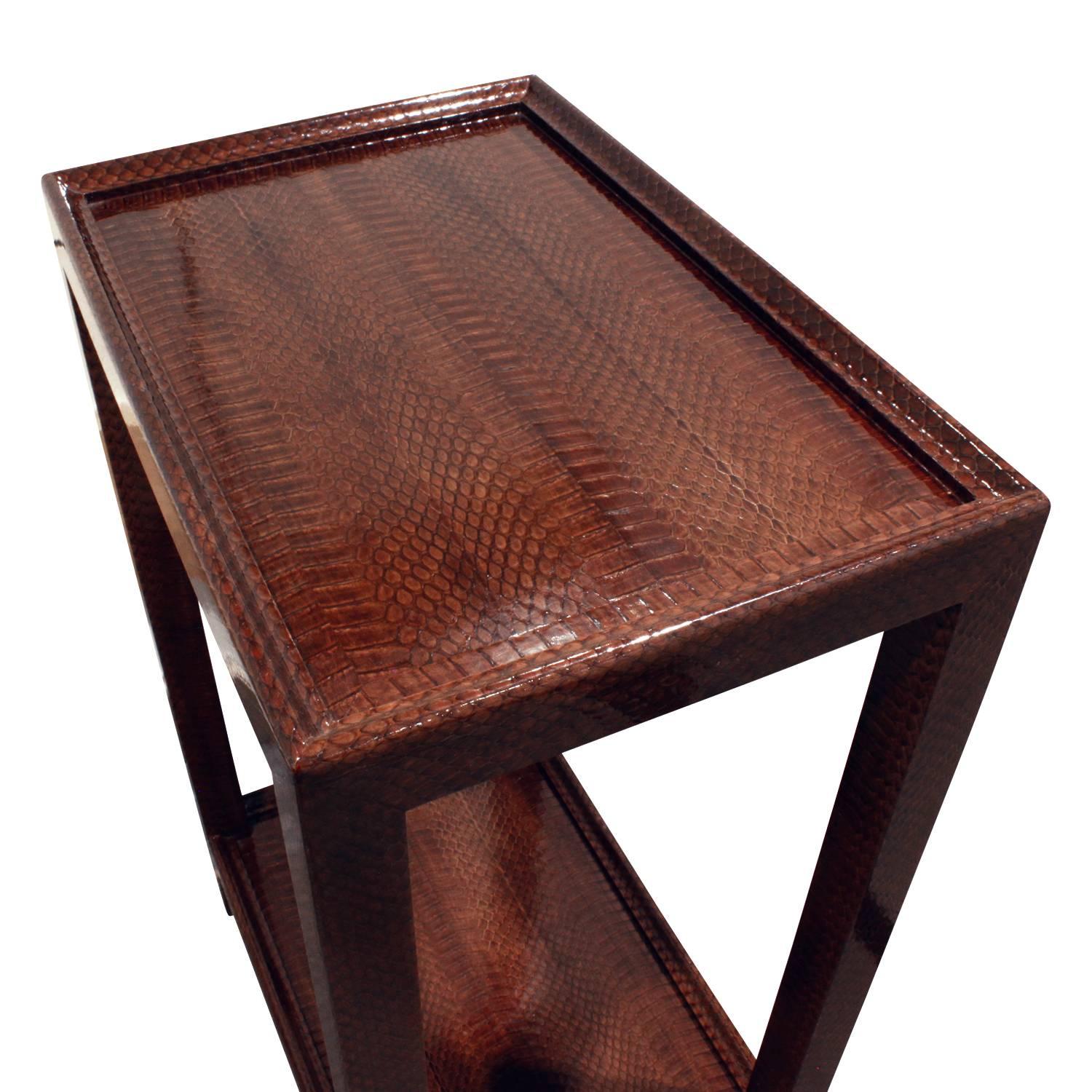 Hand-Crafted Karl Springer Pair of 