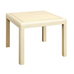 Karl Springer "Parson Style Backgammon Table" in Eidechsenprägung:: 1990 (signiert)