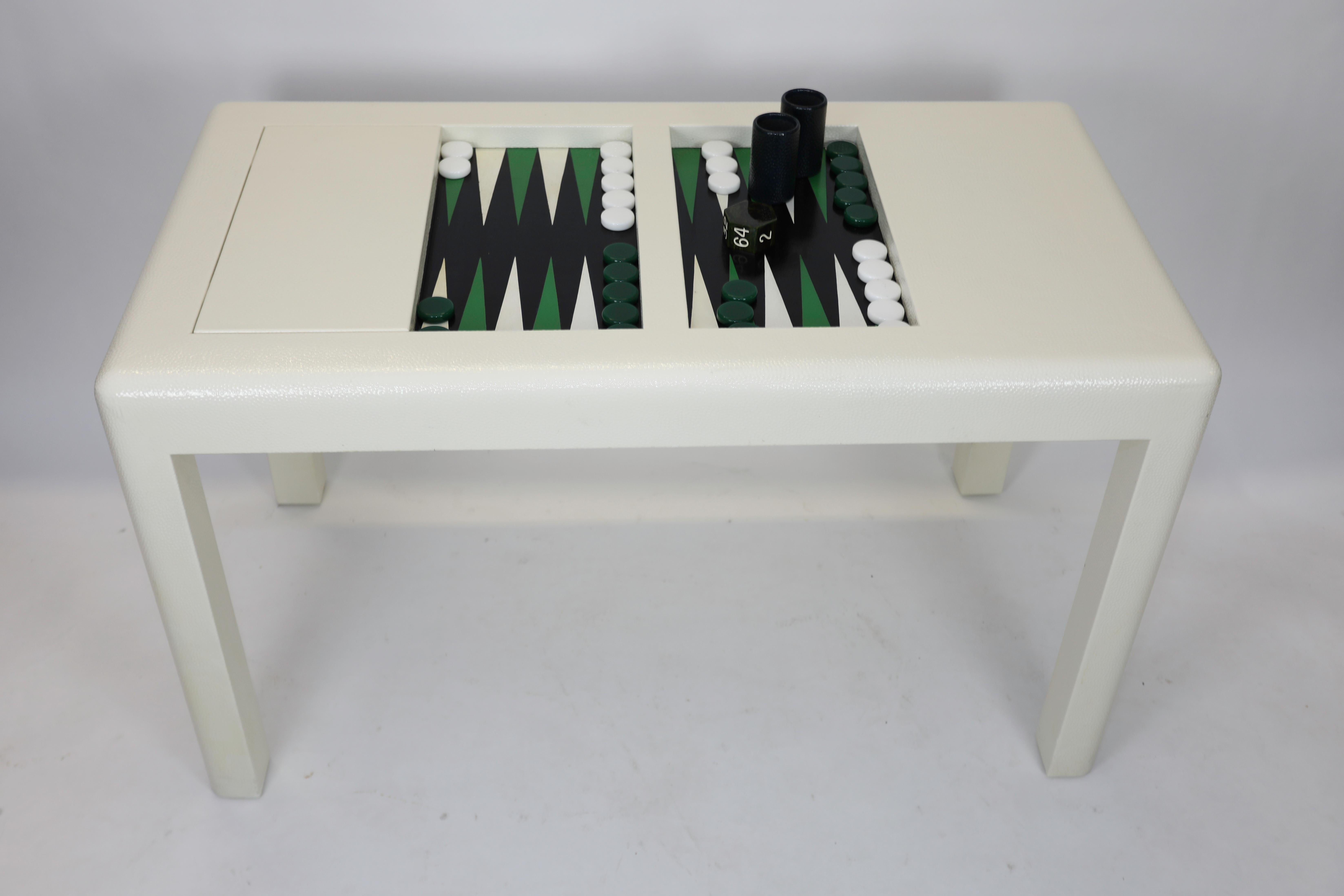 Karl Springer Parsons Backgammon Table 2