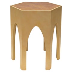 Animal Skin Side Tables