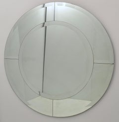 Karl Springer Saturn Mirror, 48", USA c1980s