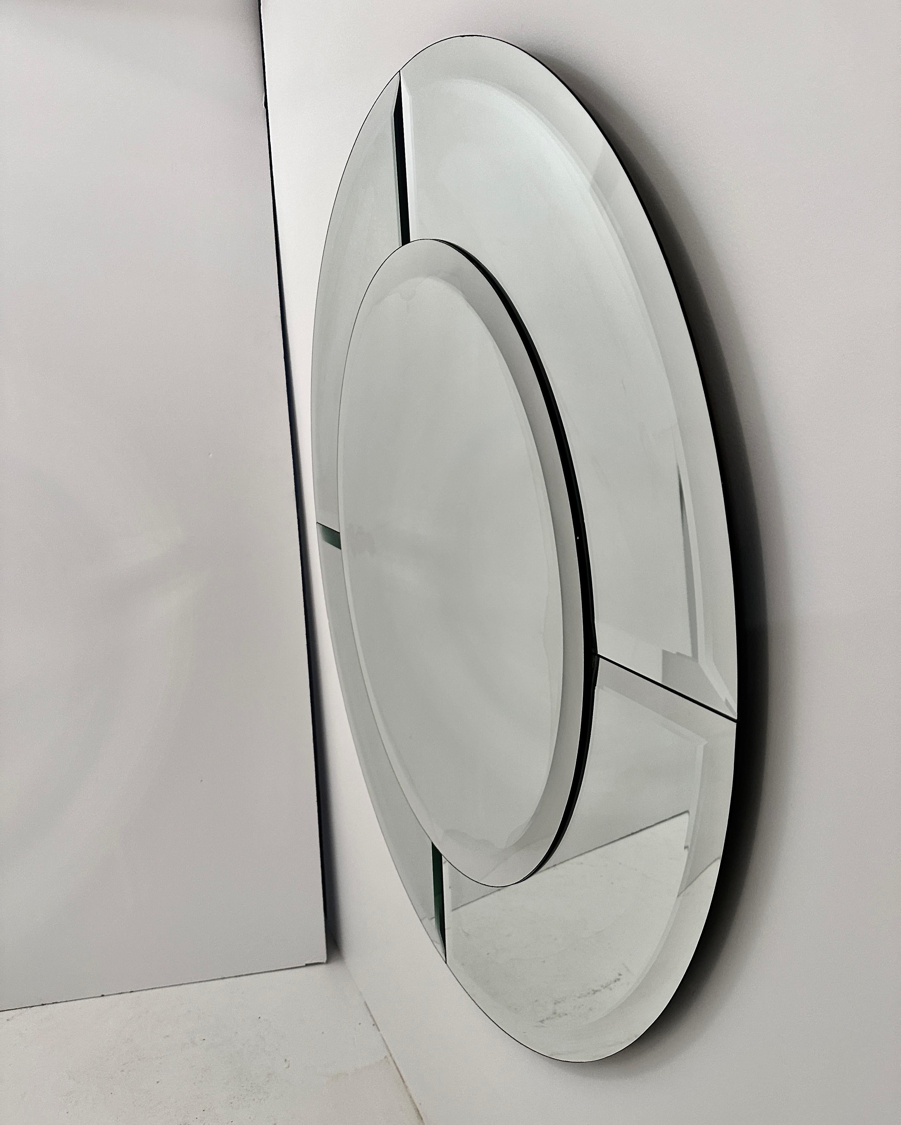 American Karl Springer Saturn Mirror, 48