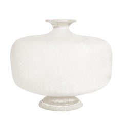 Karl Springer Scavo Glass Vase 1980's 'Signed'