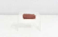 Sculptural Lucite Bench in the Style of Karl Springer, 1970
