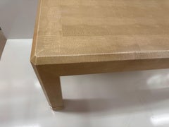 Karl Springer Esszimmertisch in Schlangenhaut