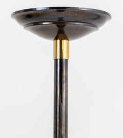 Karl Springer "Spun Shaped Torchere", 1980s
