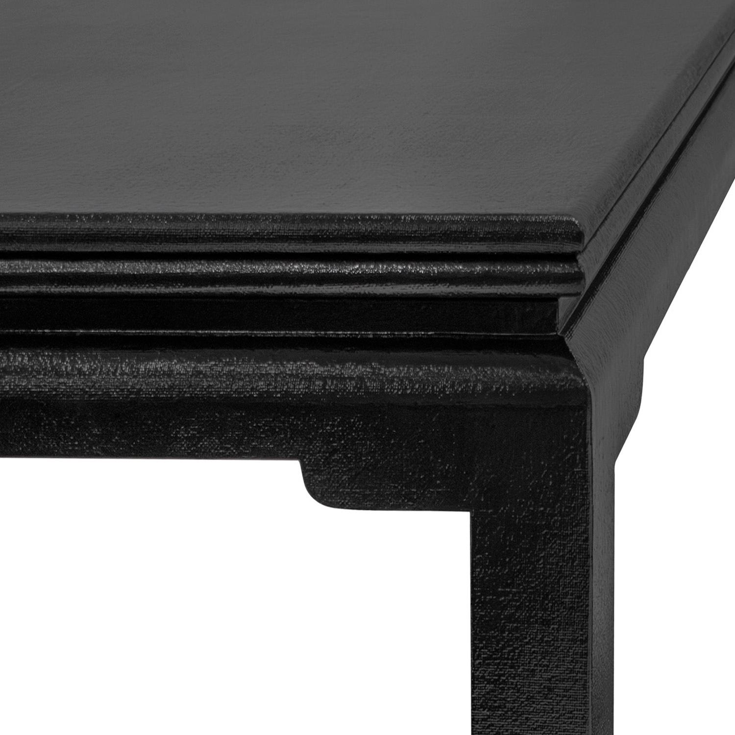 Karl Springer Stunning Flip Top Game/Dining Table in Lacquered Linen 1980s In Excellent Condition For Sale In New York, NY