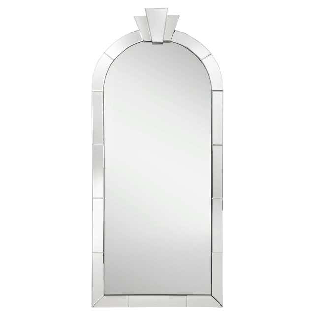 Beautiful view of Art Deco Mirrored Wall Panels