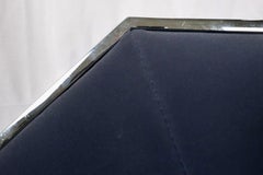 Karl Springer Style Chrome Mirror