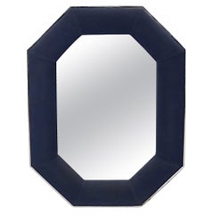Karl Springer Style Chrome Mirror