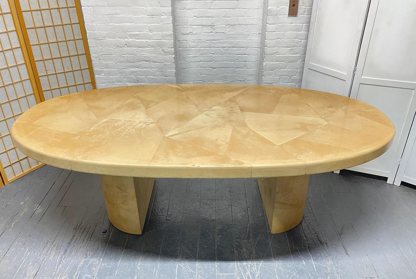 goatskin table