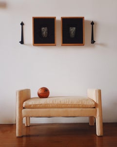 Karl Springer style Parsons bench, circa 1980
