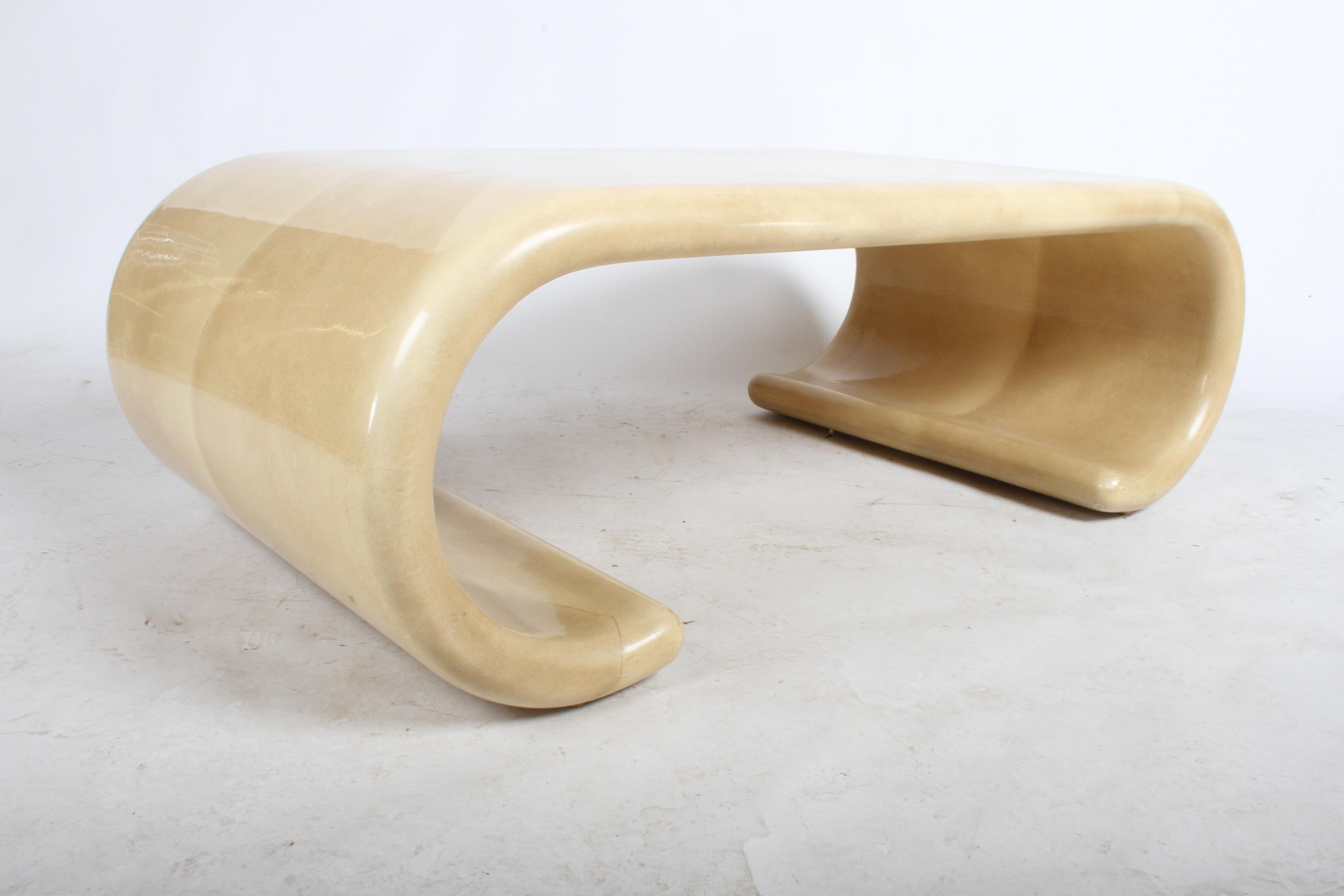 scroll coffee table