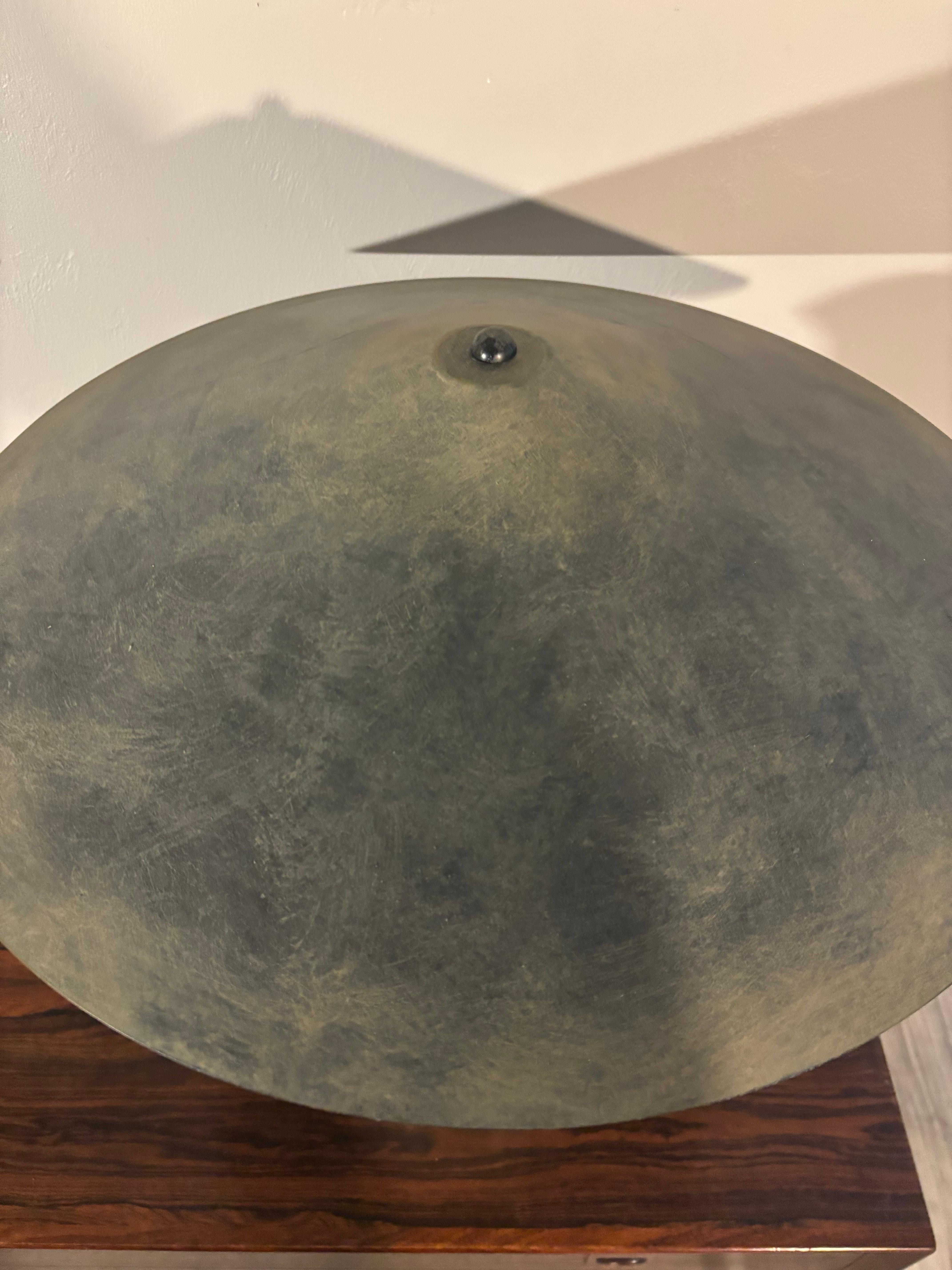 20th Century Karl Springer Style Table Lamp For Sale