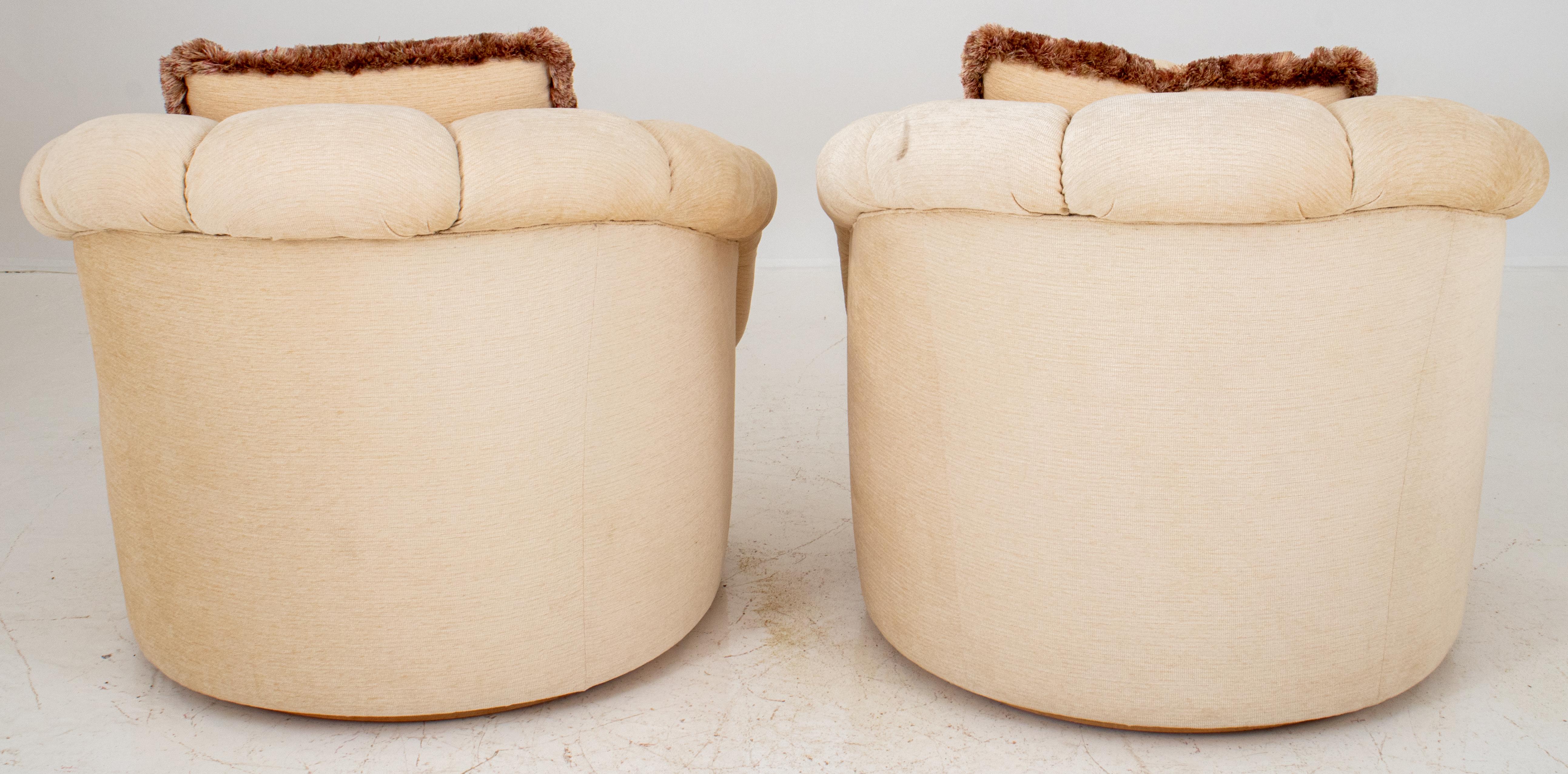 Modern Upholstered Swivel Chairs