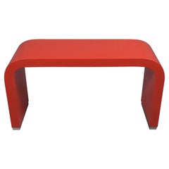 Karl Springer Style Waterfall Console Table Karl Springer Style Waterfall Console Table