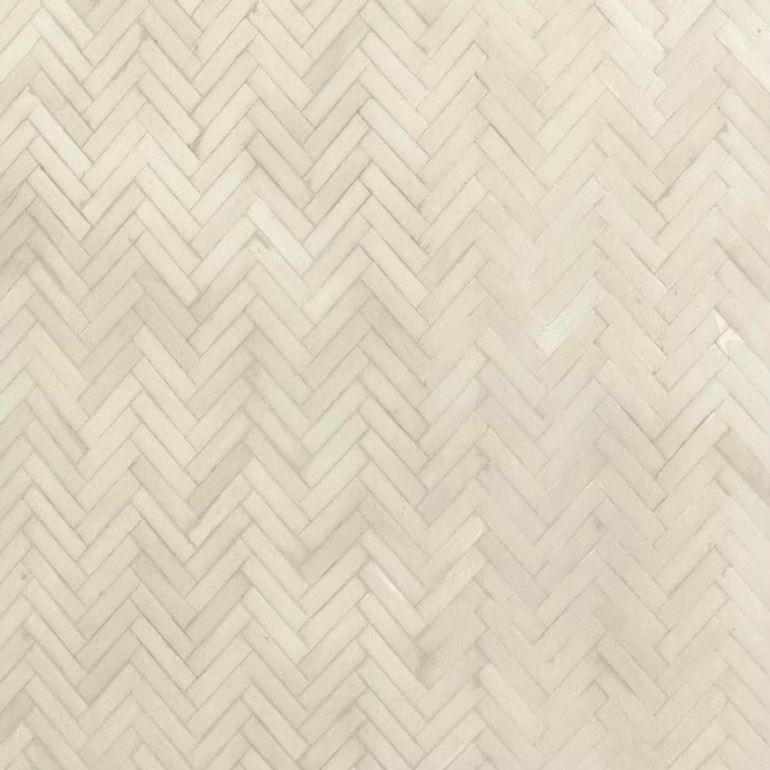 Table basse en os tessellé et peau de chèvre, Karl Springer, 1970 en vente 1