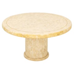 Karl Springer Tessellated Stone Dining Table