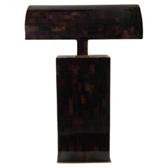 Karl Springer “Tortoise Shell” Sculptural Desk/Table Lamp