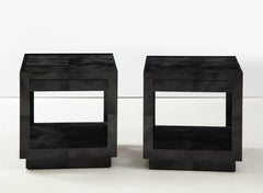 Mesas auxiliares con bandeja Karl Springer