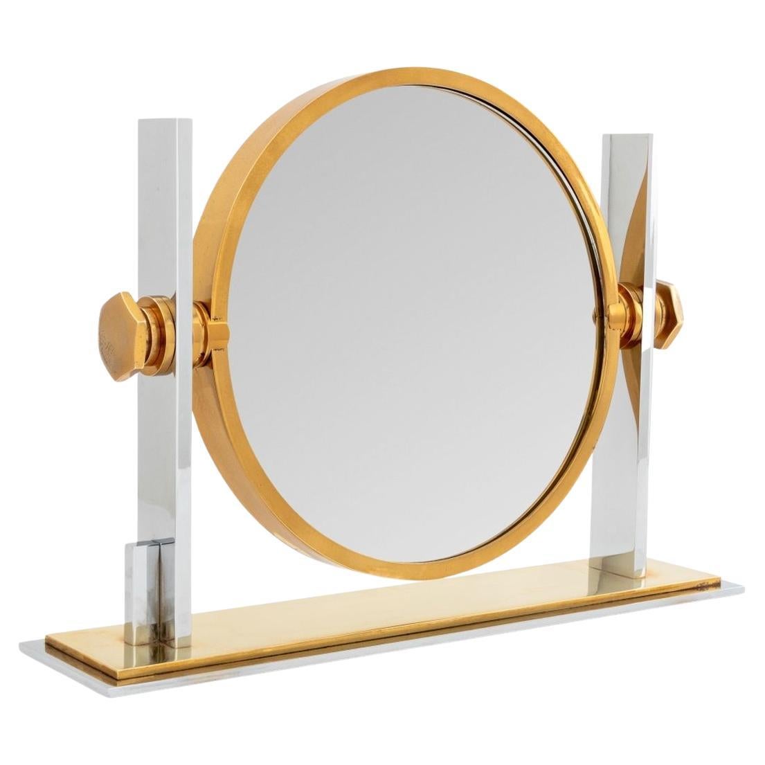 Karl Springer Vanity Mirror, 1970s