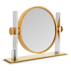 Karl Springer Vanity Mirror, 1970s