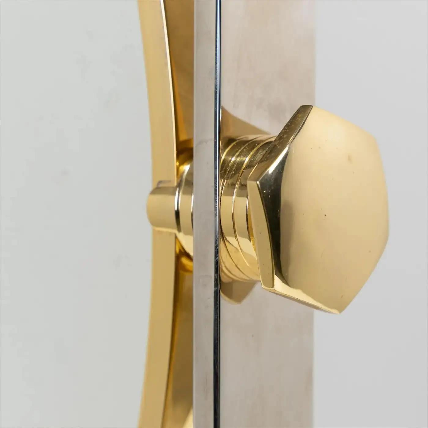 Modern Karl Springer Vanity Mirror For Sale