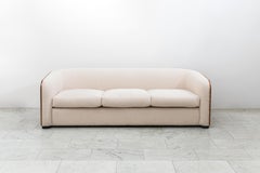 Karl Springer, Zebrano Pullman Sofa, USA, c. 1980