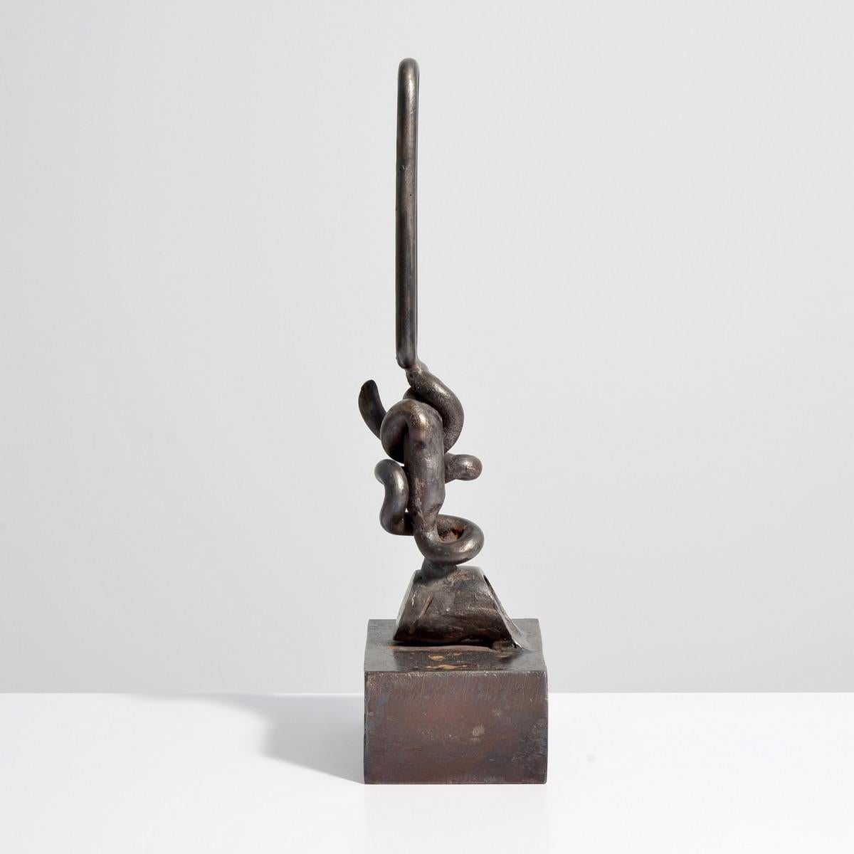 Karl Stirner Abstract Metal Sculpture For Sale 2