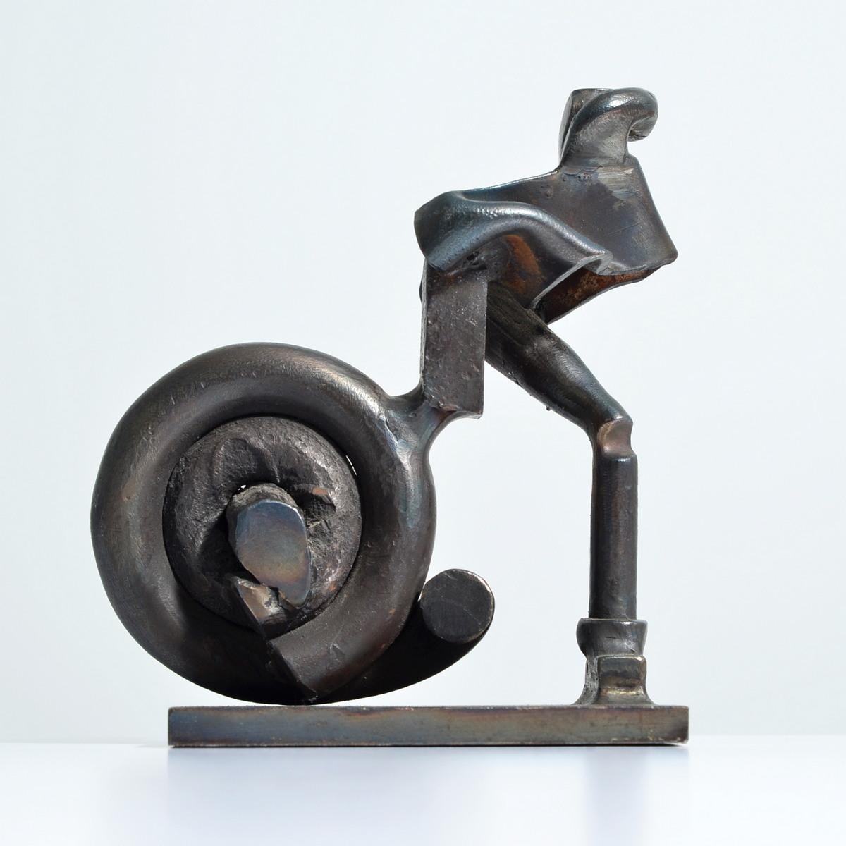 Karl Stirner Abstrakte Metallskulptur im Angebot 2