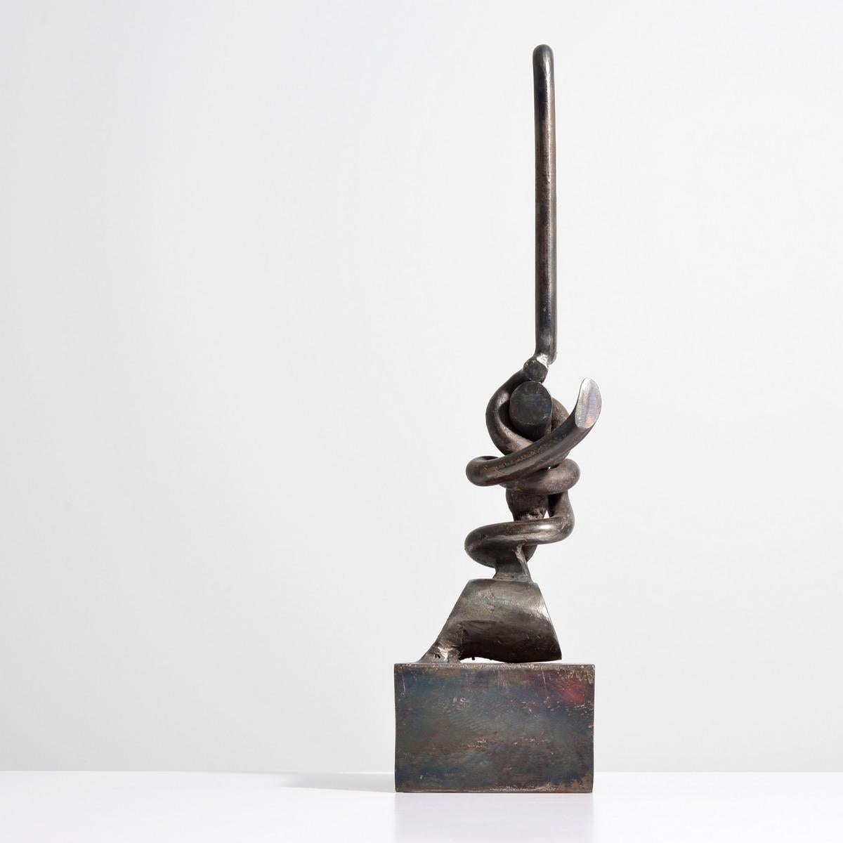 Karl Stirner Abstract Metal Sculpture For Sale 4